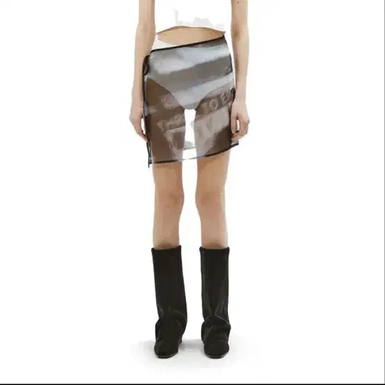 [BUNJANG] 3287 Mini Lab Skirt Layered Skirt / 쓰리투에이티 미니랩스커트 레이어드 치마