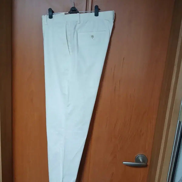 [BUNJANG] Uniqlo Beige Cotton Pants 34 / 유니클로 면바지34