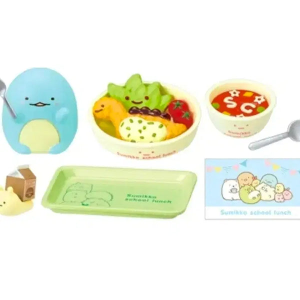 [BUNJANG] Re-Ment Sumikko Gurashi School Lunch (Nise-tsumuri, Snail) / [리멘트] 스밋코구라시 급식 스쿨 런치 (니세츠무리, 달팽이)
