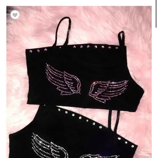[BUNJANG] Baby EXY Angel Wings Sleeveless Top / 베이비이엑스이 엔젤윙스 슬리브리스 Baby angel wings sleeveless