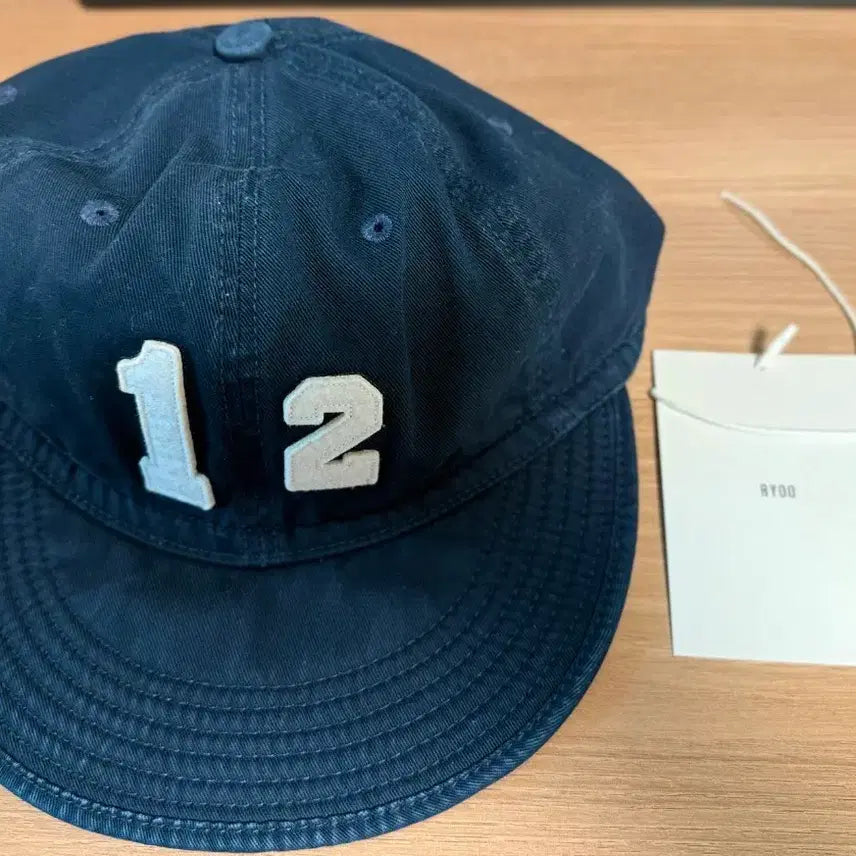 [BUNJANG] Ryoo 12-OG Ball Cap (Navy) / ryoo 12-og 볼캡 (네이비)