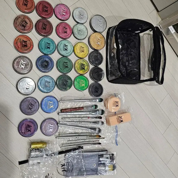 [BUNJANG] Body Painting Art Paint & Brushes Set / 페이스/바디페인팅, 아트마스크 j/x 물감, 브러쉬 일괄