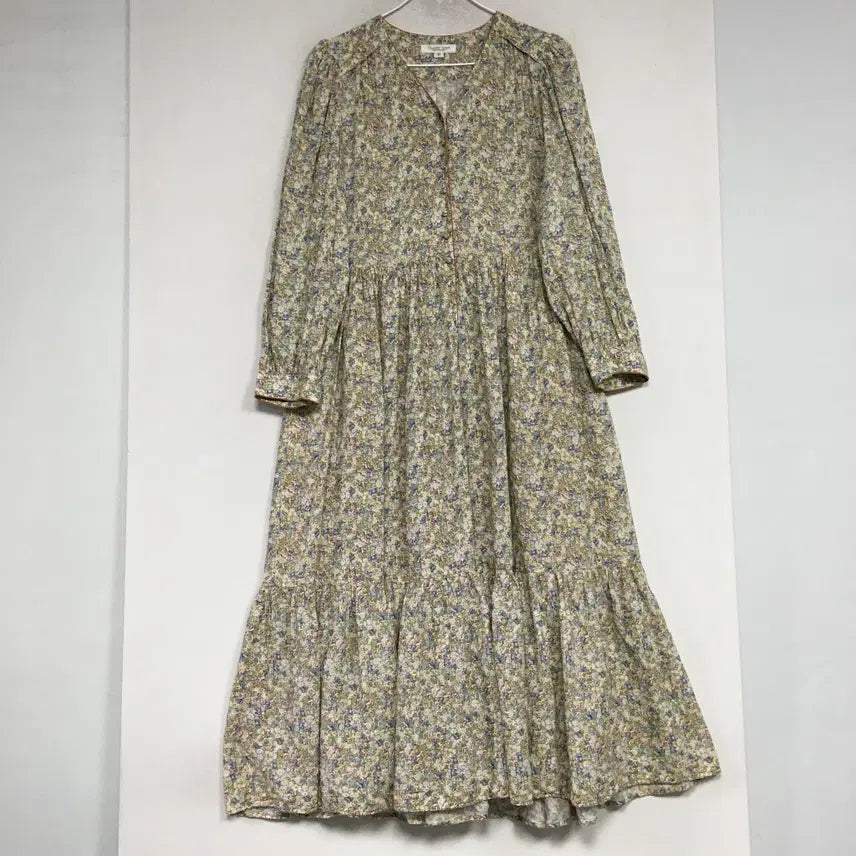 [BUNJANG] Thursday Island Flower Volume Dress S / 써스데이아일랜드 플라워 볼륨 원피스 S