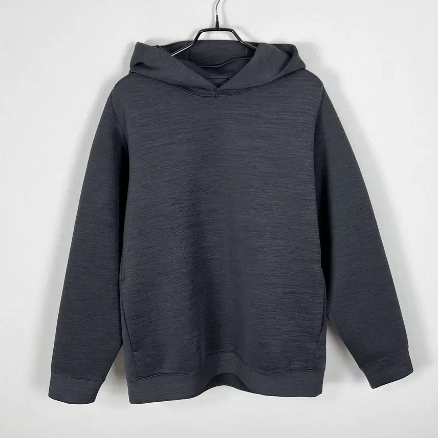 [BUNJANG] Uniqlo Neoprene Gray Hoodie Long Sleeve Top XL / 유니클로 네오프렌 그레이 후드티 긴팔 티 남XL 라덴 빈티지