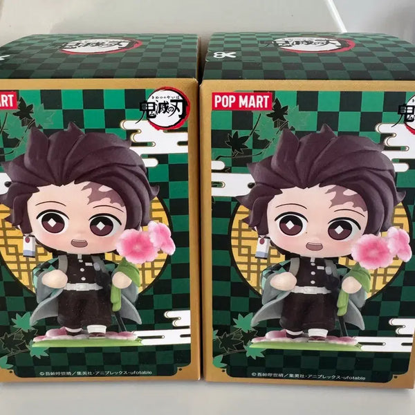 [BUNJANG] Pop Mart Demon Slayer Birth Flower Tanjiro & Obanai Figurine (Sealed) / (미개봉) 탄생화 탄지로, 이구로 오바나이 귀멸의 칼날 팝마트