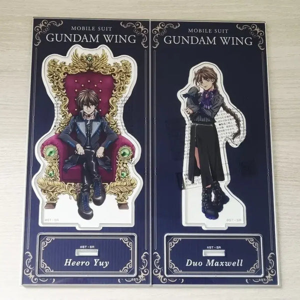 [BUNJANG] Gundam Wing Hyero Duo Acrylic Stand / 건담w 윙 아크릴스탠드 굿즈 히이로 듀오 일괄 판매