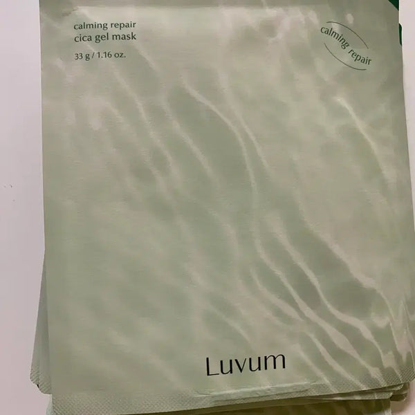 [BUNJANG] Rubine Calming Repair Young Cica Gel Mask / [겔 마스크] 러븀 카밍 리페어 어린시카 겔 마스크