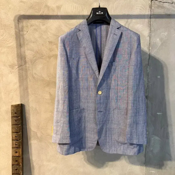 [BUNJANG] Tombolini Summer Linen Blazer Men's 100 / 톰볼리니 썸머 린넨 블레이저 남성100