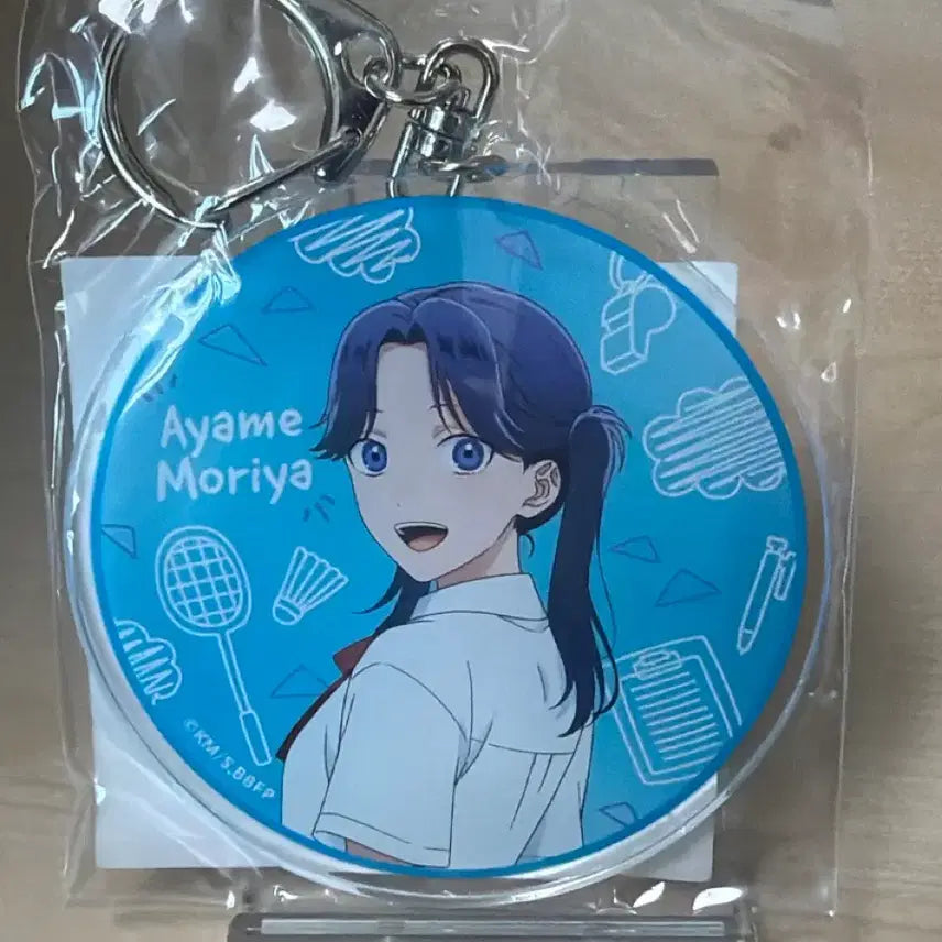 [BUNJANG] Blue Box Acrylic Keyring (Online Lottery Limited) / 푸른상자 아크릴 키링 (온라인 쿠지한정)
