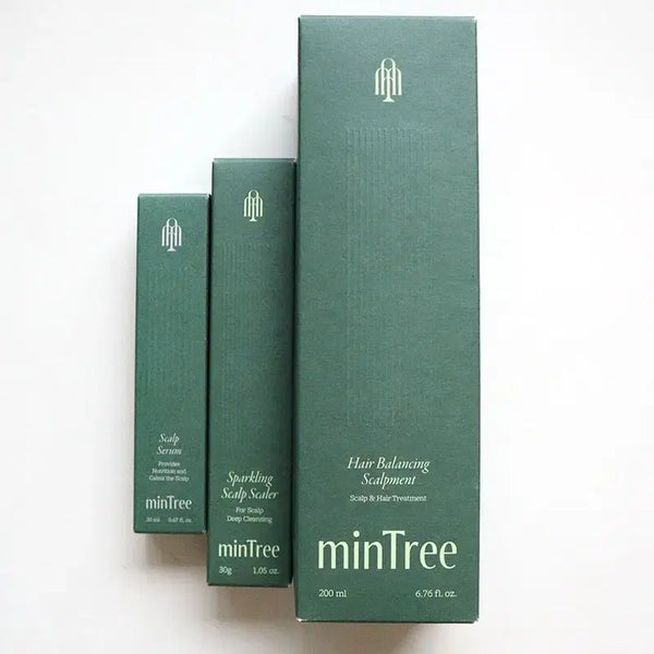 [BUNJANG] Mintree Sparkling Scalp Scaler, Hair Balancing Scalpmint, Scalp Serum Set / [새상품] 민트리 두피스케일러, 민트리 스칼프먼트, 민트리 스칼프세럼