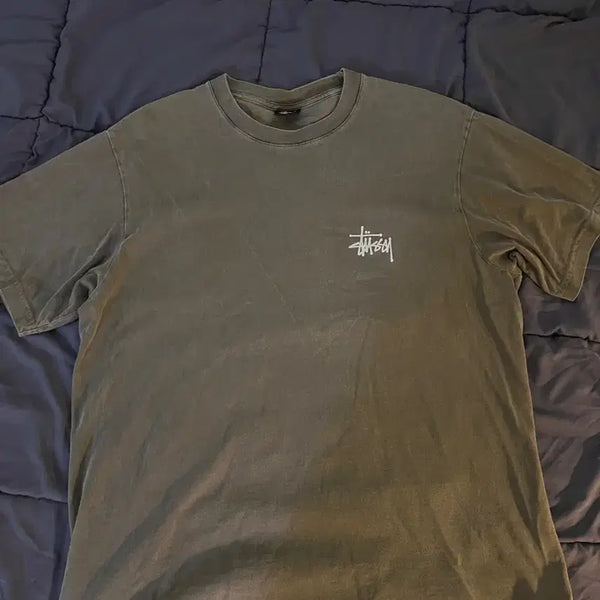 [BUNJANG] Stussy Basic Pigment Dyed T-Shirt L / 스투시 베이직 피그먼트 다이드 티셔츠 L