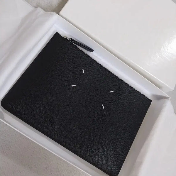 [BUNJANG] Maison Margiela Leather Pouch with Four Stitches / 메종 마르지엘라 레더 포스티치 파우치(거의새거)
