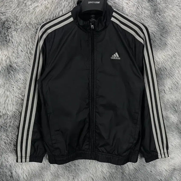 [BUNJANG] Adidas Old School Sideline Windbreaker Jacket / 아디다스 올드스쿨 사이드라인 윈드브레이커 자켓y 6484