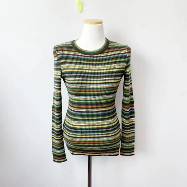 [BUNJANG] Missoni Genuine Long Sleeve T-Shirt M / 미쏘니 정품 여성긴팔티셔츠 M 진스센스