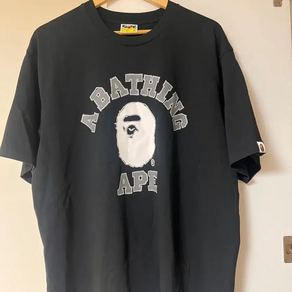 [BUNJANG] BAPE Hand Drawing Relaxed Fit T-Shirt L Black / 베이프 핸드 드로잉 릴렉스핏 티셔츠 L 블랙