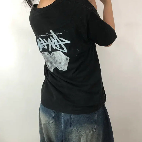 [BUNJANG] Stussy Dice T-Shirt / [L] 스투시 다이스 티셔츠