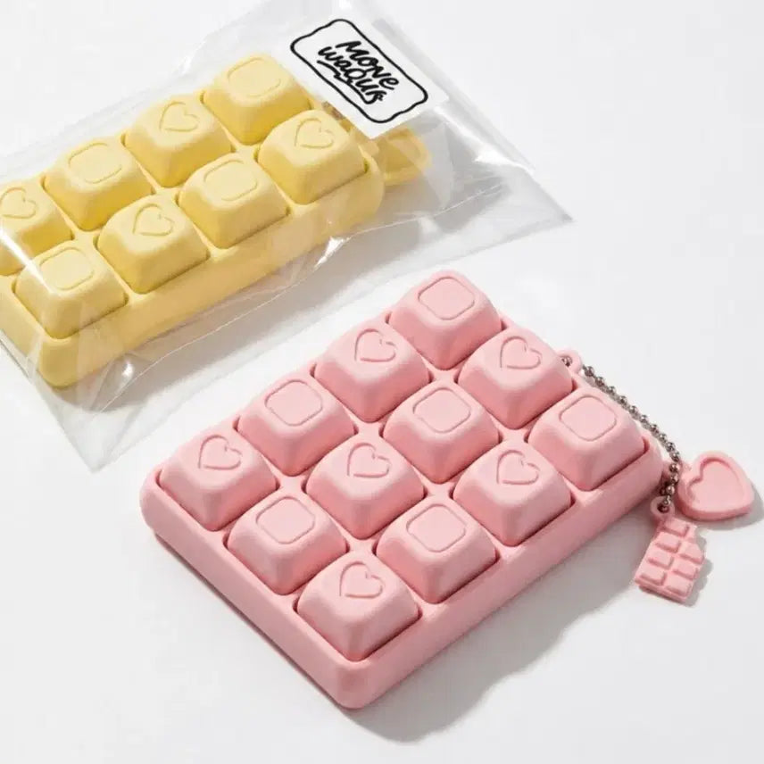 [BUNJANG] Monetwakua 16-Key Chocolate Clicker Keyboard (Soda Color) / 모네와쿠아 16구 초콜릿 클리커 (소다색상)
