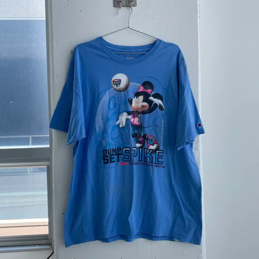 [BUNJANG] Champion Disney Graphic T-Shirt XL / (XL) 챔피온 디즈니 반팔 티셔츠
