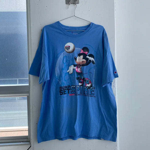 [BUNJANG] Champion Disney Graphic T-Shirt XL / (XL) 챔피온 디즈니 반팔 티셔츠