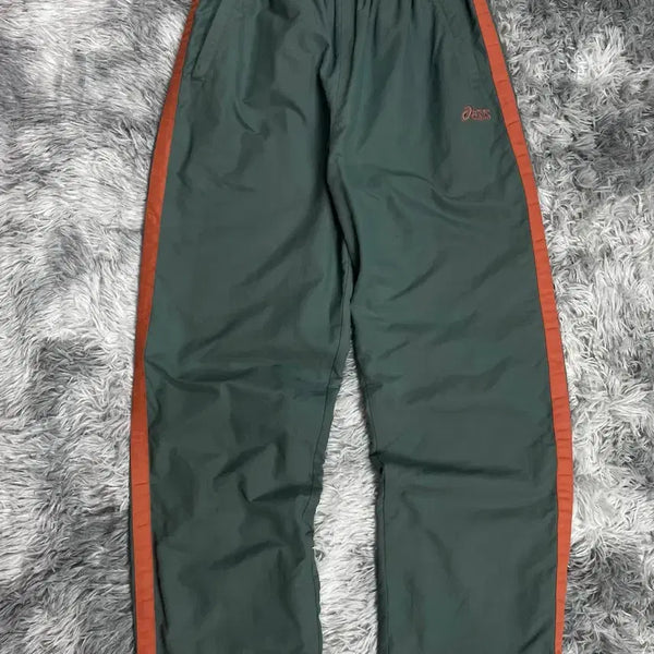 [BUNJANG] 90s-00s Asics Old School Sideline Wide Pants / 90-00s Asics 올드스쿨 사이드라인 와이드 팬츠y 6490