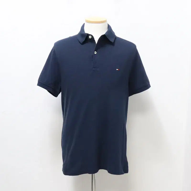 [BUNJANG] Tommy Hilfiger Men's Short Sleeve T-Shirt Size 95 / 타미힐피거 남성 반팔티셔츠 95 써니몰 중고장터 구제 841