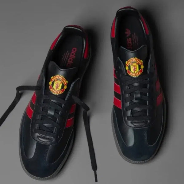 [BUNJANG] Adidas Samba Manchester United Black 245 / 아디다스 삼바 맨유  블랙 245