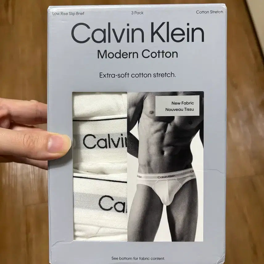 [BUNJANG] Calvin Klein Low-Rise Briefs 3-Pack Set / 캘빈클라인 로우라이즈 삼각팬티 3장 세트