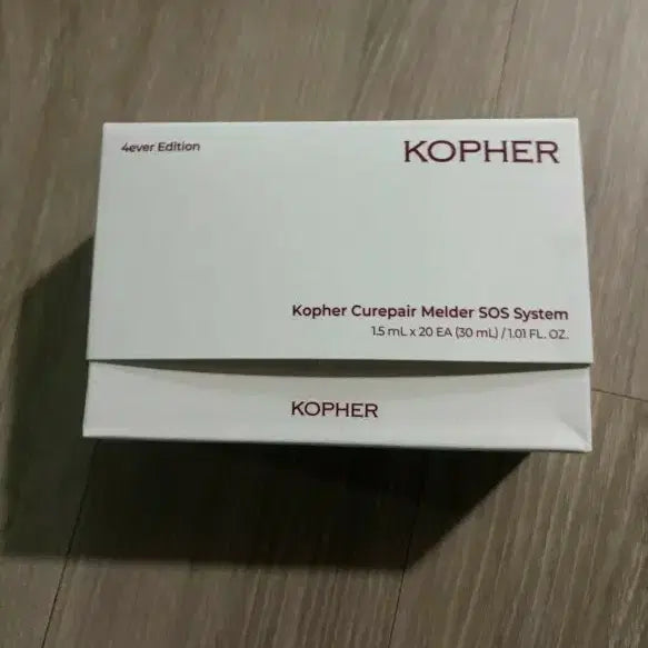 [BUNJANG] Copper Curepair Melder SOS System (20 Count, 2 Boxes) / 코퍼 큐어페어 멜더 SOS 시스템 20개입 두박스