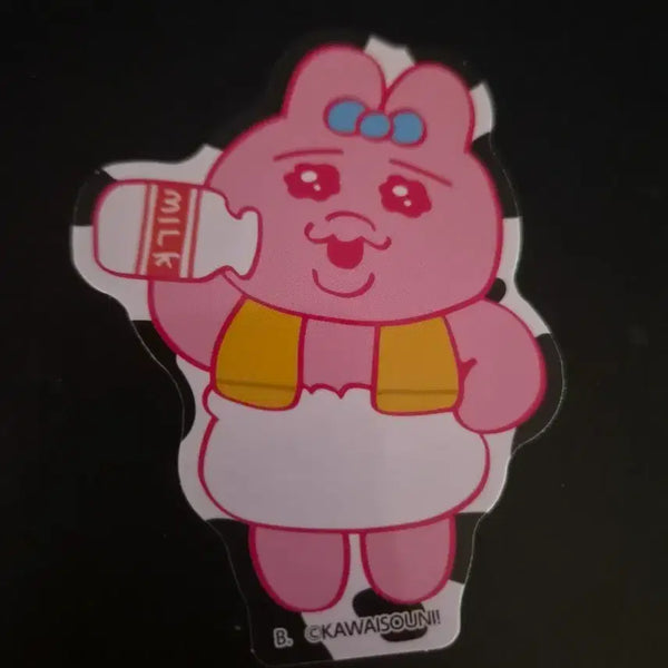 [BUNJANG] Pants Rabbit Sticker Set / 우유 빤쮸토끼 조각 스티커