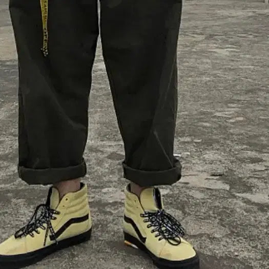 [BUNJANG] Vans x A Tribe Called Quest Sk8-Hi Yellow / 반스 스케이트하이 옐로우