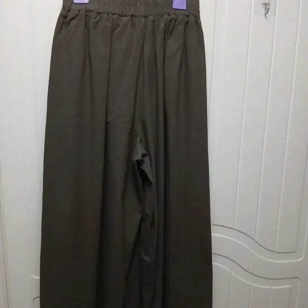 [BUNJANG] Lightweight & Cool Wide-Leg Pants / 얇고 시원한 와이드 팬츠