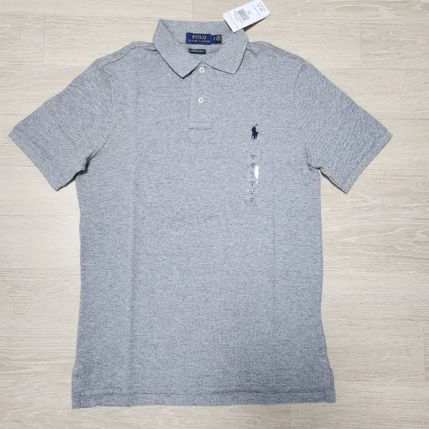 [BUNJANG] Polo Ralph Lauren Short Sleeve Polo Shirt Grey M / 폴로 랄프로렌 반팔 카라티 그레이M