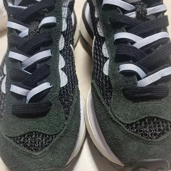 [BUNJANG] Nike Sacai Vaporwaffle Black Green / 나이키 사카이 베이퍼와플 블랙 그린