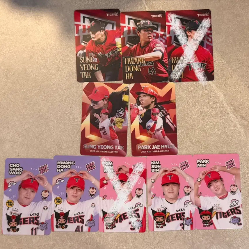[BUNJANG] Kia Tigers 2026 Third All-Star Kuromi Photocard / 기아 타이거즈 2026 써드 올스타 쿠로미 포토카드