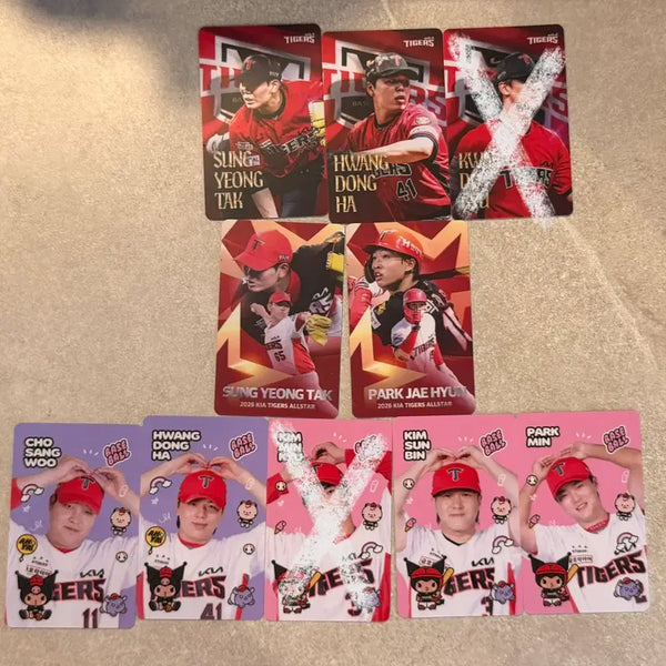 [BUNJANG] Kia Tigers 2026 Third All-Star Kuromi Photocard / 기아 타이거즈 2026 써드 올스타 쿠로미 포토카드