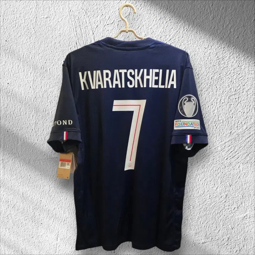 [BUNJANG] Paris Saint-Germain 25-26 Home Khvicha Replica Jersey (Men's L) / 파리 25-26 홈 흐비차 해외 L