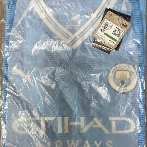 [BUNJANG] Manchester City 23-24 Puma Authentic Home Jersey (L) / 23-24 맨체스터 시티 홈 맨시티 푸마 어센틱 유니폼 판매