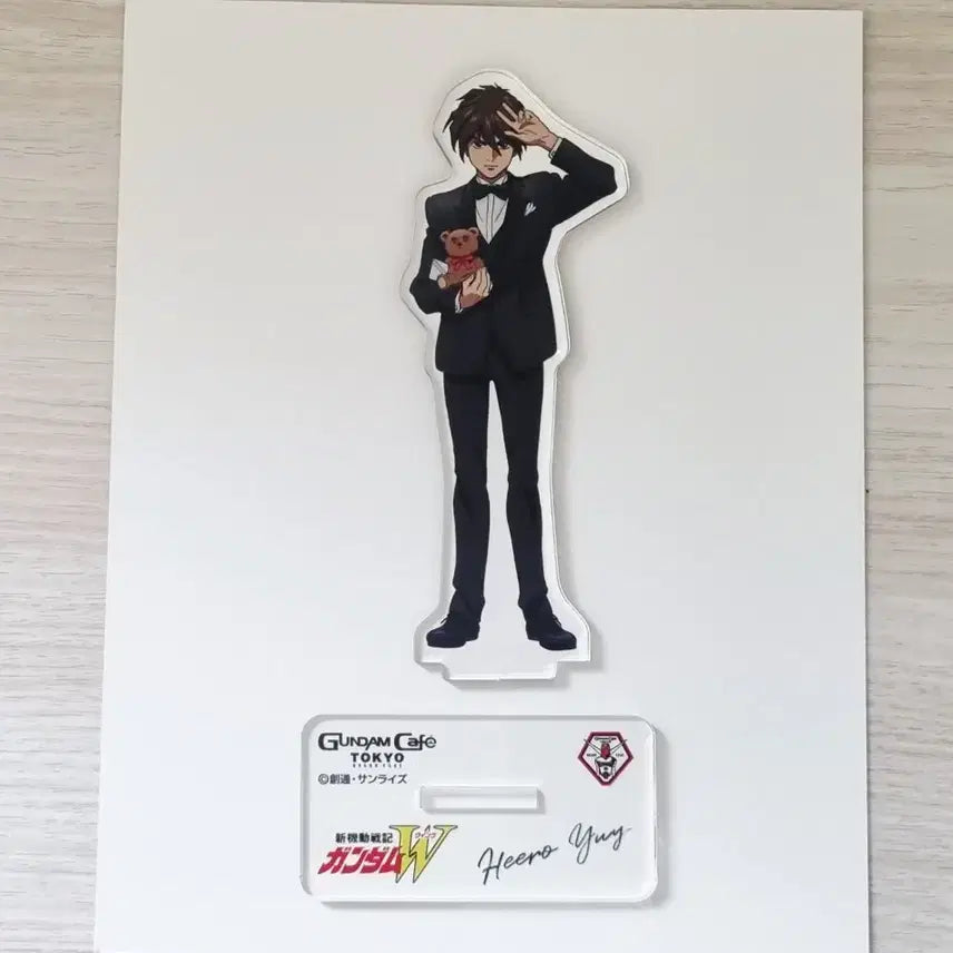 [BUNJANG] Gundam Wing Heero Gundam Cafe Acrylic Stand / 건담w 윙 히이로 건담카페 아크릴 판매 + 꼭 본문확인 후 구매 부탁드립니다