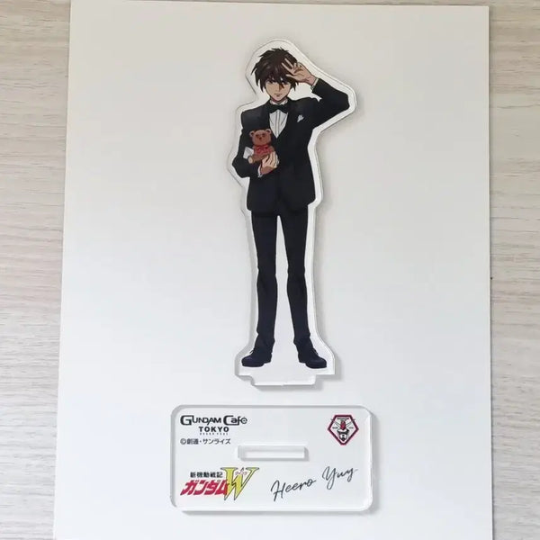 [BUNJANG] Gundam Wing Heero Gundam Cafe Acrylic Stand / 건담w 윙 히이로 건담카페 아크릴 판매 + 꼭 본문확인 후 구매 부탁드립니다