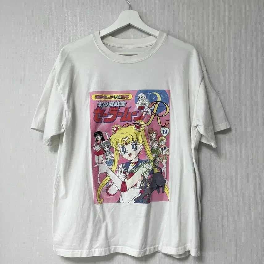 [BUNJANG] Vintage Sailor Moon Short Sleeve T-Shirt / 빈티지 세일러문 반팔 티셔츠