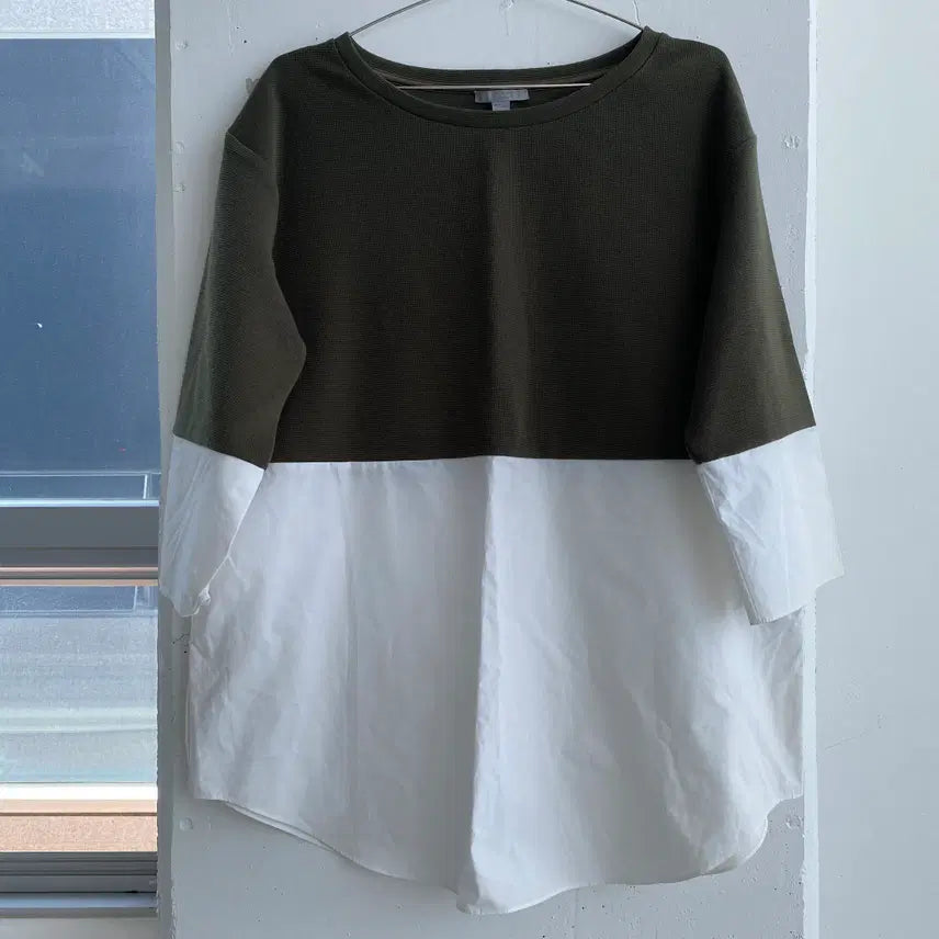 [BUNJANG] COS 7-Sleeve Long Sleeve T-Shirt / (M) 코스 COS 7부 롱슬리브 긴팔 티셔츠