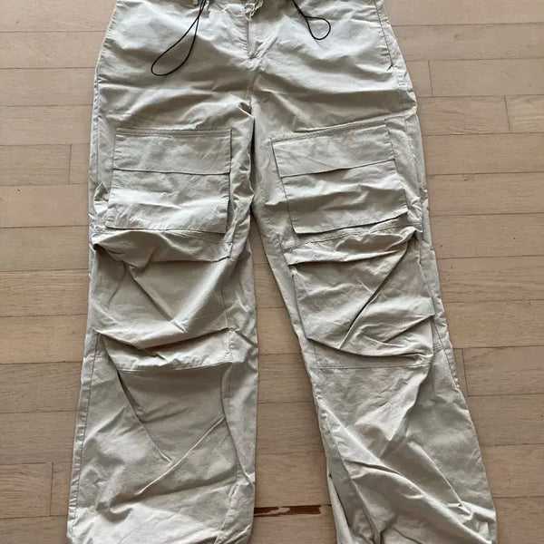 [BUNJANG] Sunday Off Club Beige Cargo Pants / 선데이오프클럽 베이지 카고바지