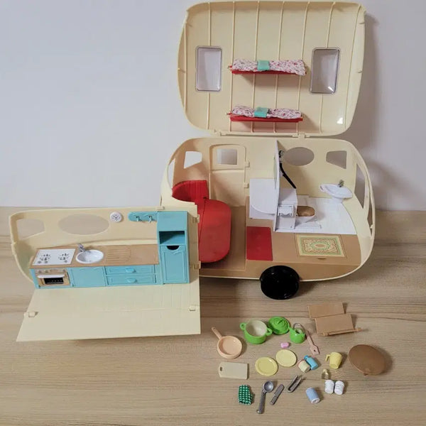 [BUNJANG] Sylvanian Families Exciting Camper Van (Discontinued) / 단종) 실바니안 패밀리 신나는 캠핑카
