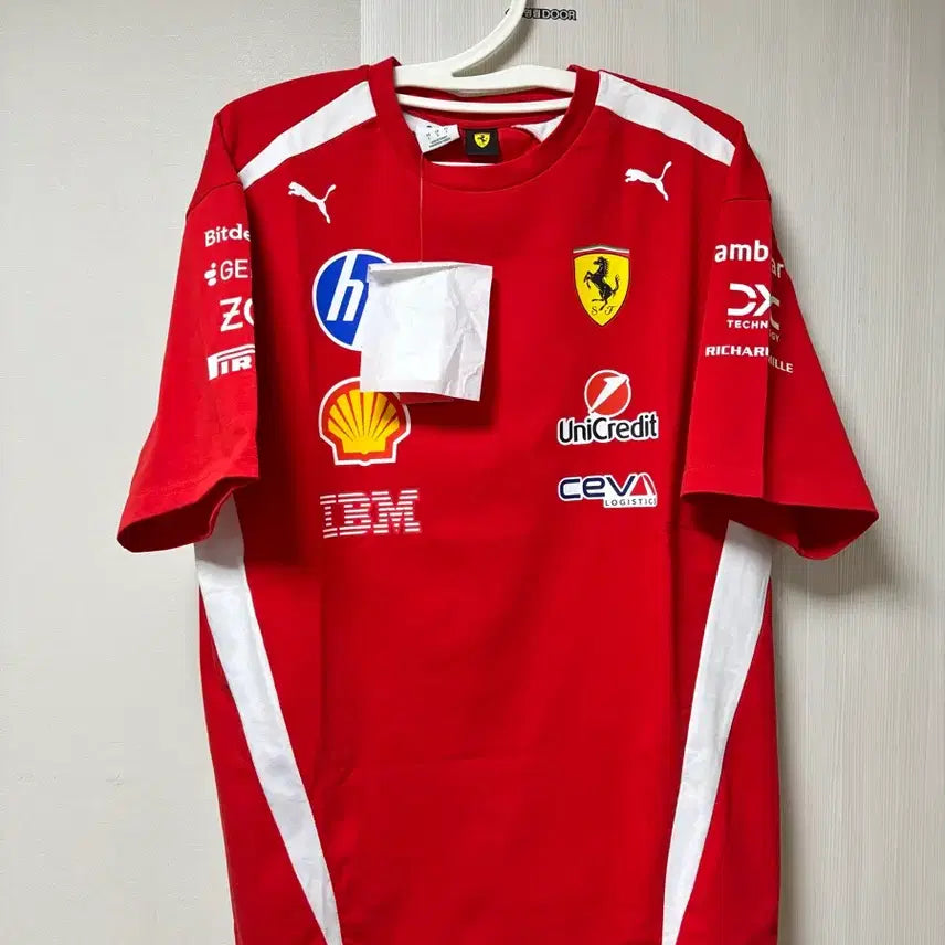[BUNJANG] Scuderia Ferrari Driver T-Shirt / F1 페라리 드라이버 티셔츠