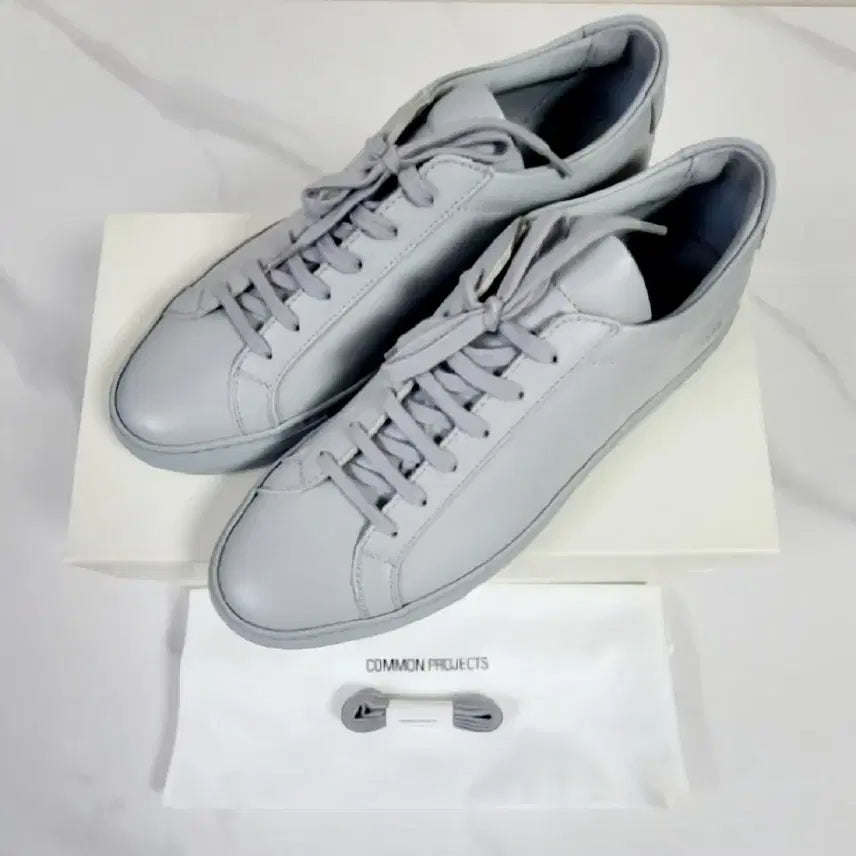 [BUNJANG] Common Projects Achilles Low Grey Sneakers / (새상품)커먼프로젝트 아킬레스 로우 그레이