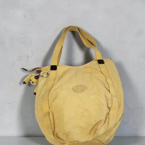 [BUNJANG] Kipling Tote Bag Mustard Yellow / (희귀색상) 키플링 토트백 머스타드 옐로우