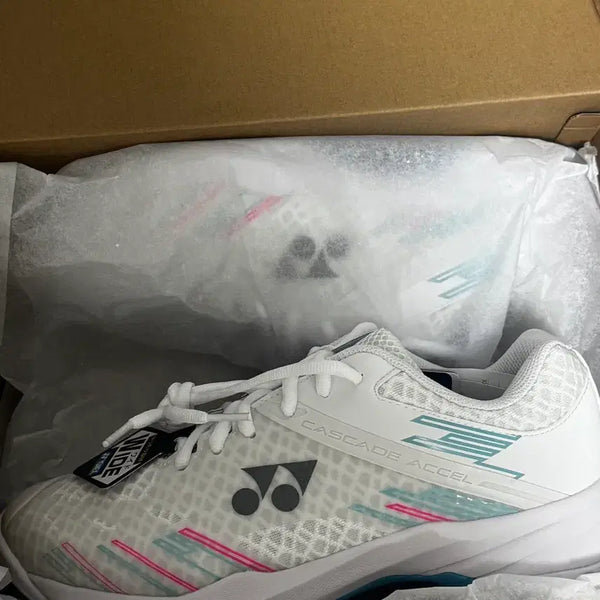 [BUNJANG] Yonex CASCADE ACCEL WIDE Badminton Shoes (Size 265) / 요넥스 신발 265 (새상품) CASCADE ACCEL WIDE