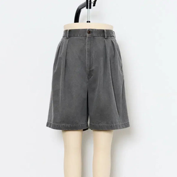 [BUNJANG] NEAT Chino Shorts Fade Grey Size 46 / 니트 NEAT 치노 쇼츠 반바지 페이드 그레이 46사이즈