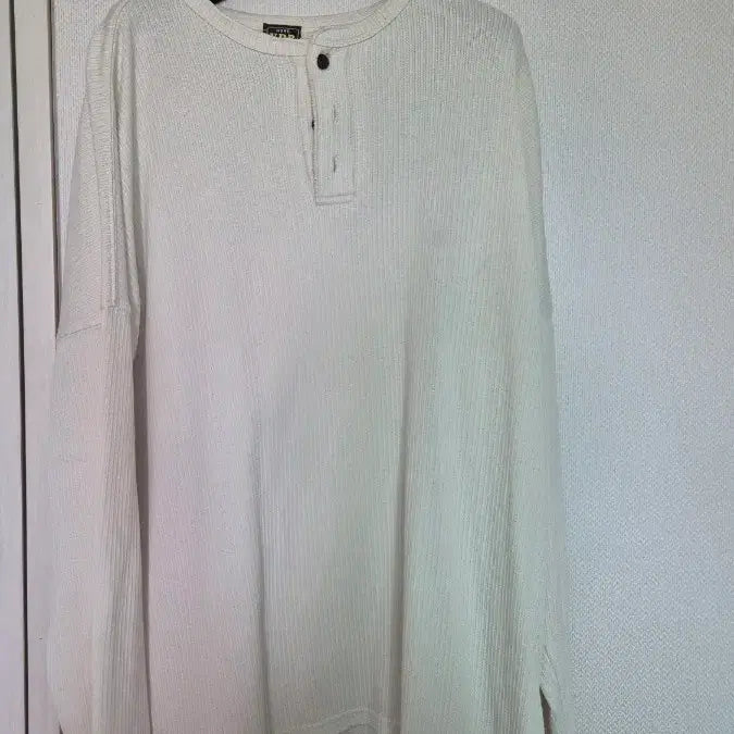 [BUNJANG] VDR Henley Long Sleeve T-Shirt / vdr 헨리넥