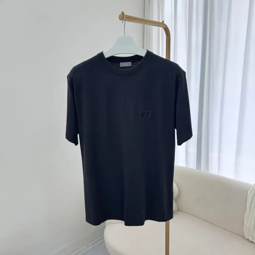 [BUNJANG] Dior CD Logo Short Sleeve T-Shirt M / (당일출고, 새상품급, 백화점판) 디올 CD 로고 반팔
